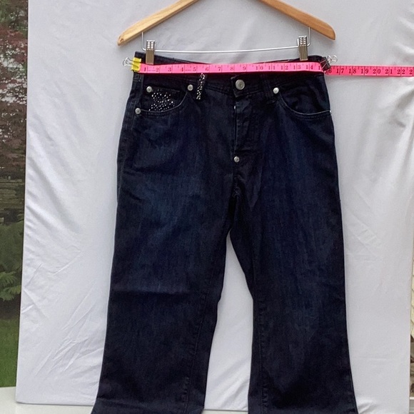 Preloved Hugo Boss Handcrafted jeans. Dark wash with button fly. - Picture 11 of 16